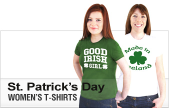 St. Patrick's Day Women's T-shirts