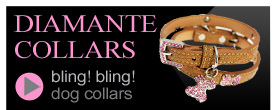 Diamante Dog Collars