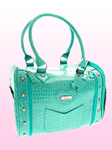 Saint-Tropez Pet Carrier - A fabulous bag for carrying your pet this season! As well as being a perfect accessory for you, this bag is also a very stylish, yet practical pet carrier. Unlike ordinary bags, the Saint-Tropez Pet Carrier is specifically designed to be a pet carrier, and can be used in several ways to make your pe...