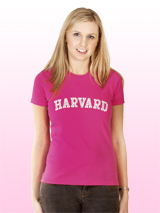 Legally Blonde ''Harvard'' Women's T-Shirt - If you want the authentic Legally Blonde look then this HARVARD t-shirt is for you. Slip on this beautiful t-shirt and step right into character to be a part of this all singing, all dancing, feel good musical comedy. Match it up with our HARVARD dog t-shirt for maximum impact and maximum fun. As El...